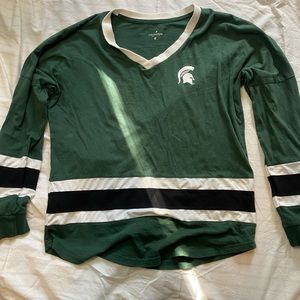 Long sleeve Michigan state t-shirt